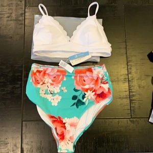 Cupshe High Waisted Bikini Medium